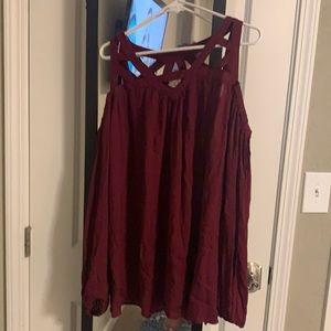 Chic off the shoulder blouse